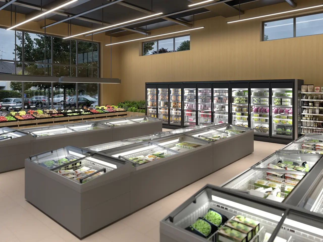 CLIFF 234 (-) ma Supermarket freezer - Liebherr